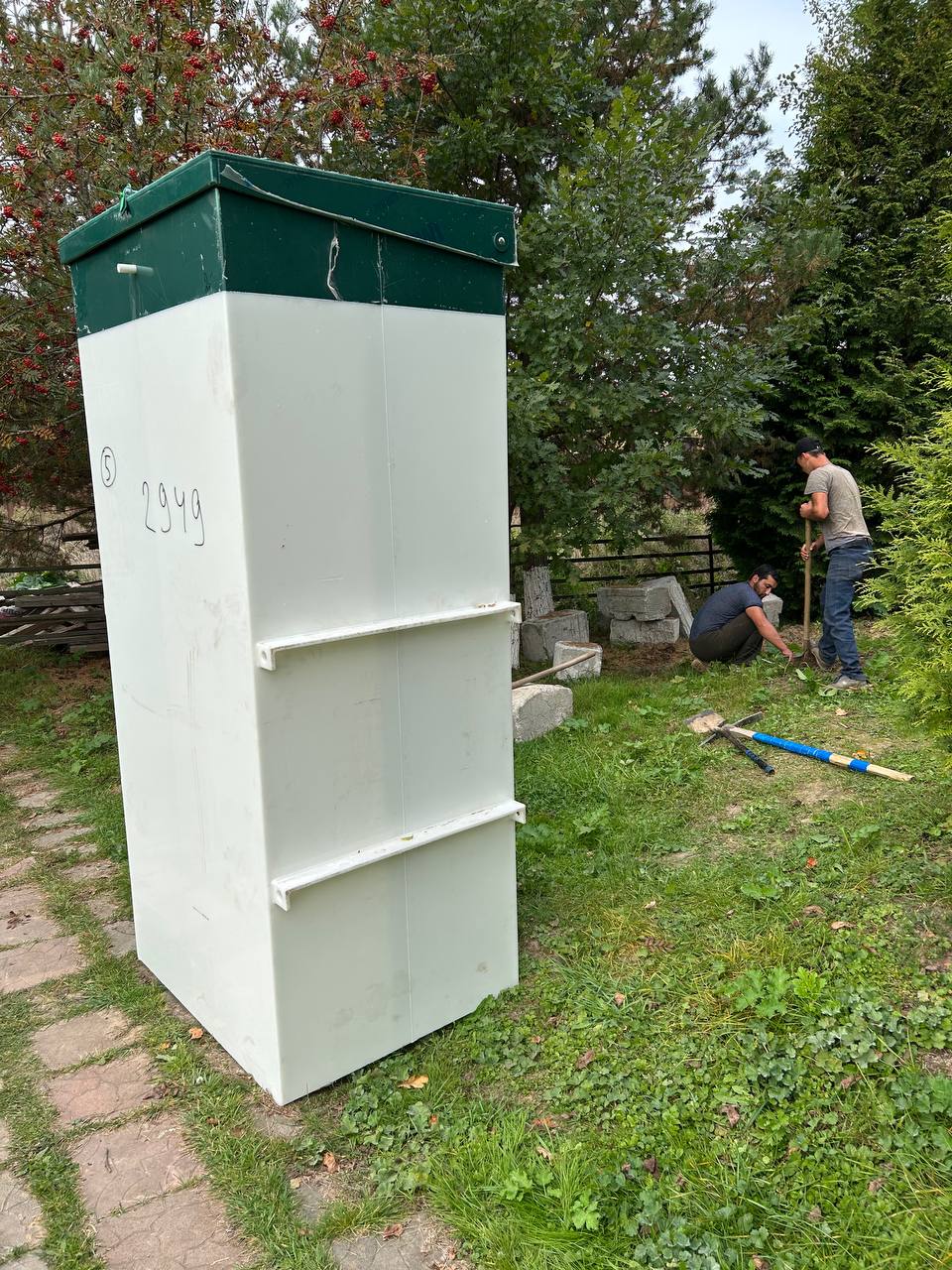 Септик из бетонных колец